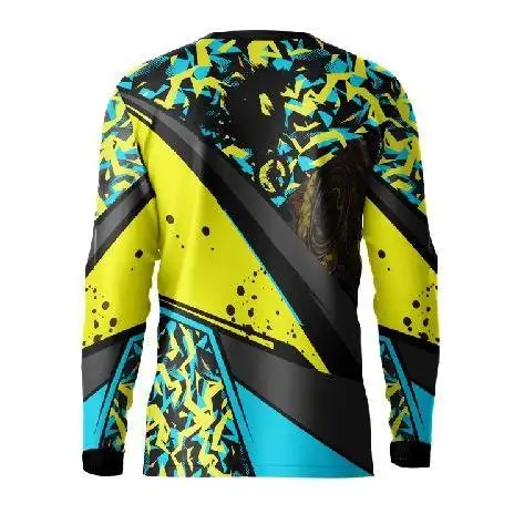 Biker Jersey Image Yellow color